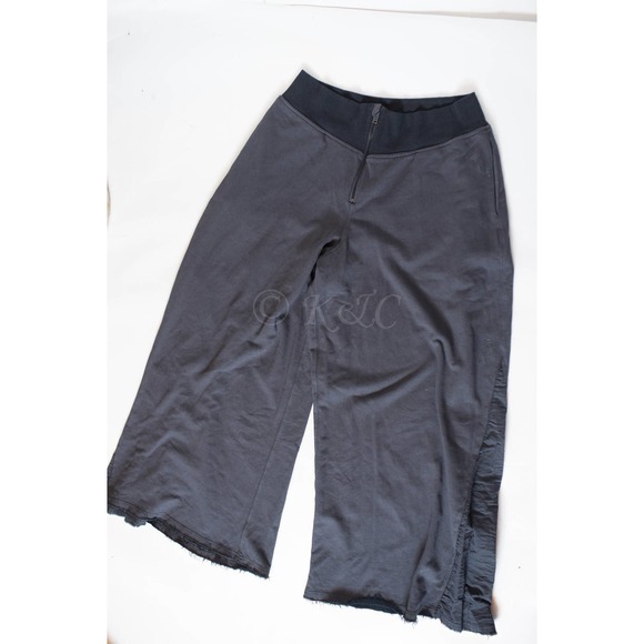 Free People Movement Solid Borderline Gray Pants L - Picture 4 of 5